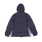 Patchwork Zipper Hooded Down Jacket