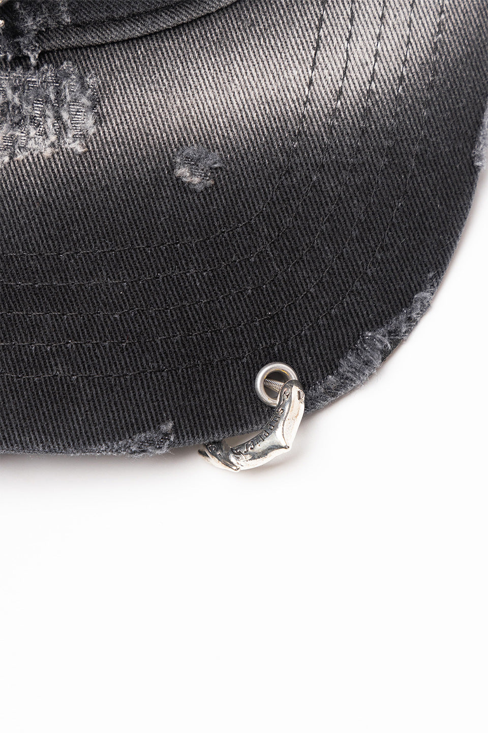 Pierced Logo 6 Panel Cap