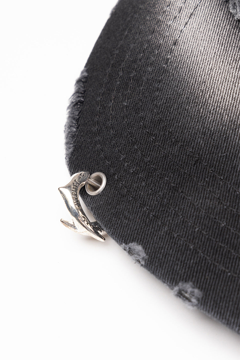 Pierced Logo 6 Panel Cap