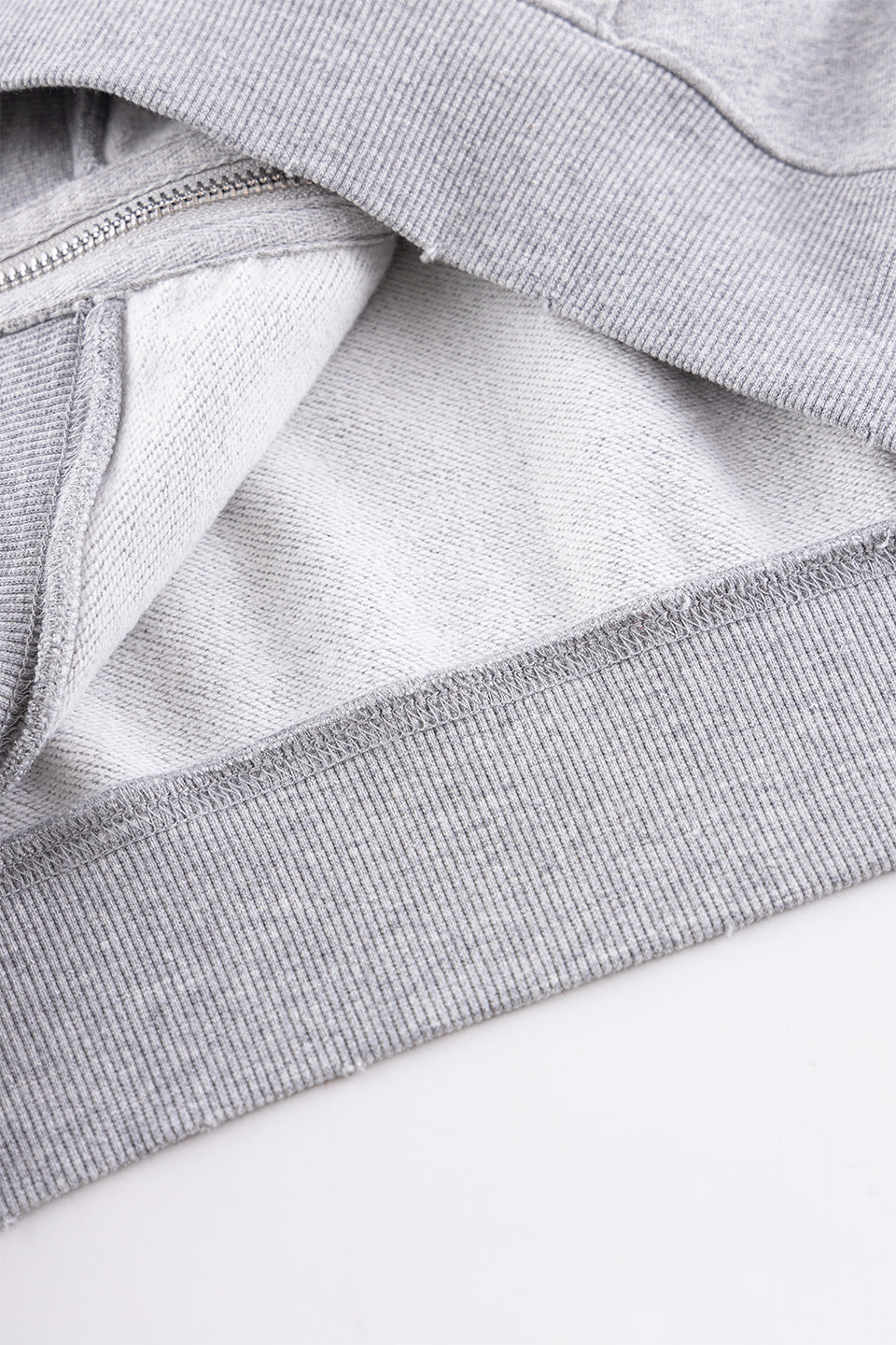 Pierced Tribal Cross Zip Hoodie