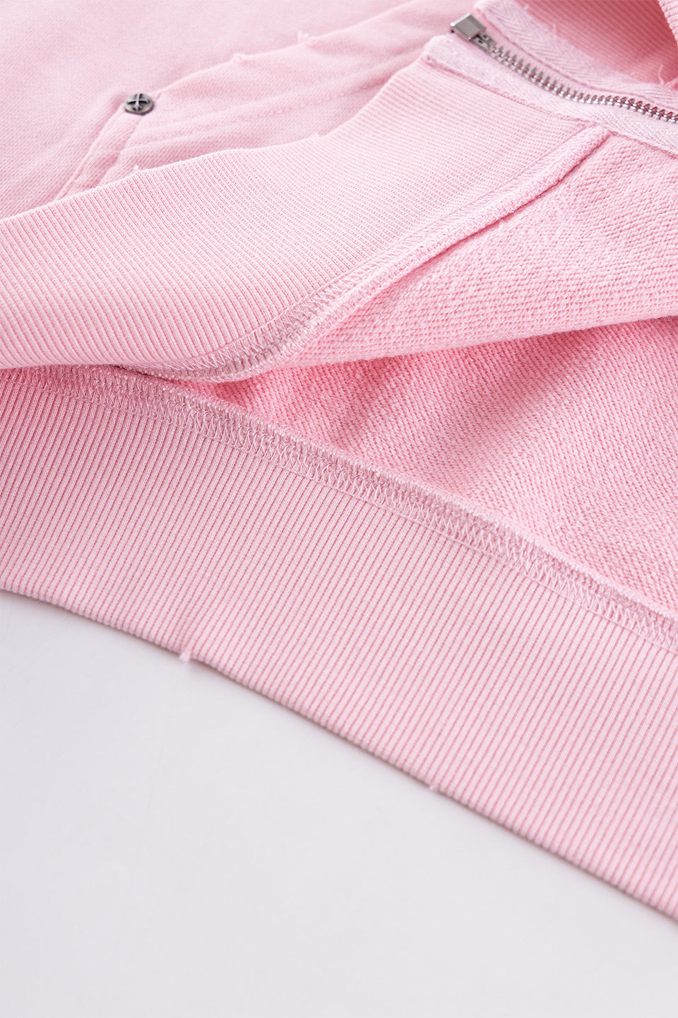 Pierced Tribal Cross Zip Hoodie