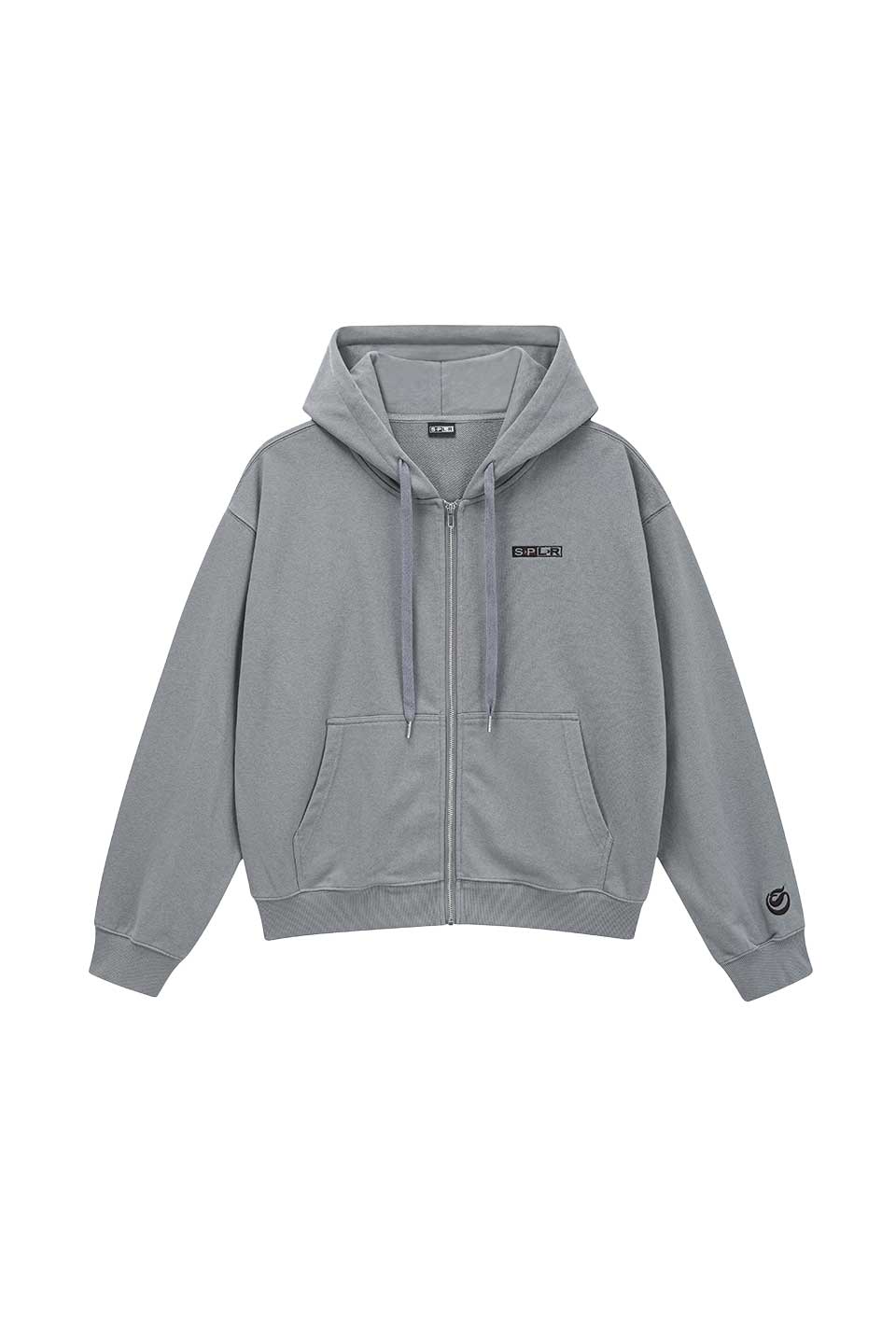 Pigment Wash Zip Hoodie