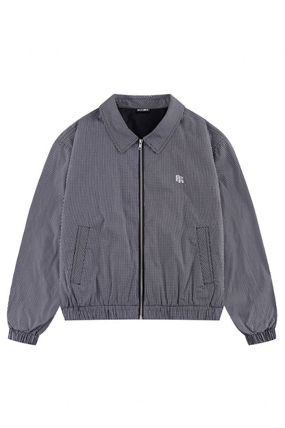 Pin Check Blouson