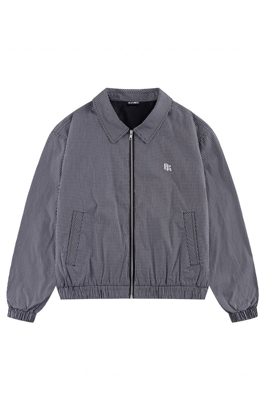 Pin Check Blouson