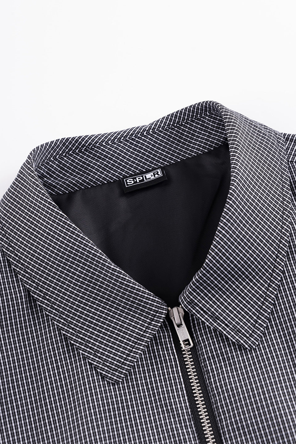 Pin Check Blouson