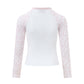 Pink Leopard Waffle Raglan Tee Women's
