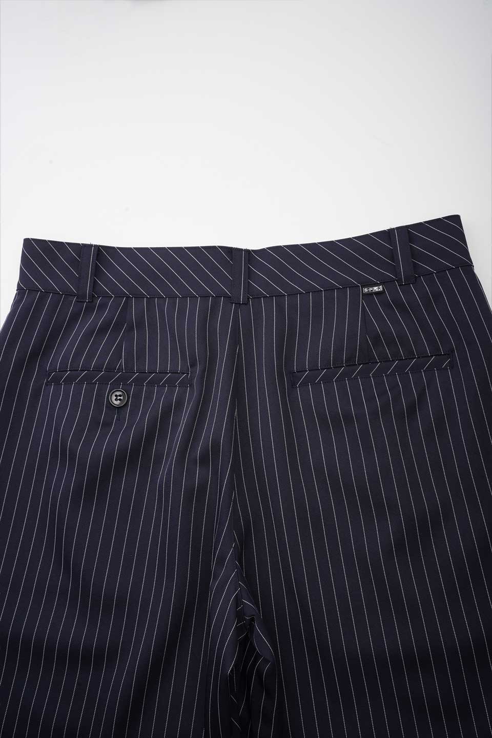 Pleat Stripe Shorts