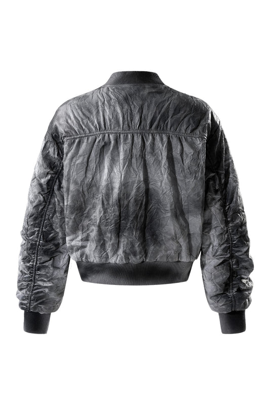 Pleated Spray Color Ma1 Jacket