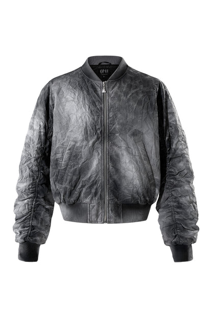 Pleated Spray Color Ma1 Jacket