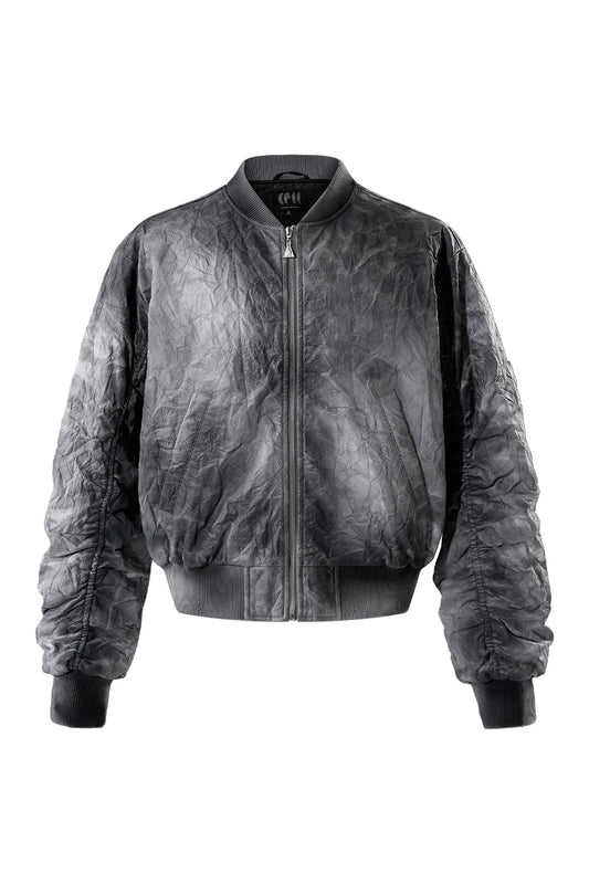 Pleated Spray Color Ma1 Jacket