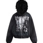 Prince Of The Night Reversible Patchwork Down Jacket