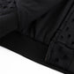 Punched-Out Double Layer Hood Zip Up