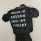 Letter Embroidery Cotton Jacket