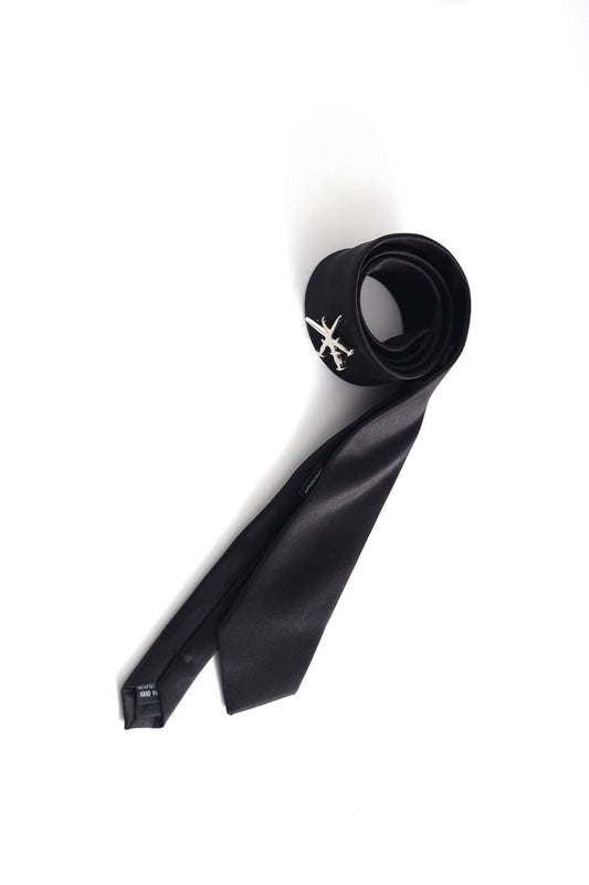 Dagger Monogram Tie