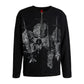 Printed Bone With Sword L/S Tee