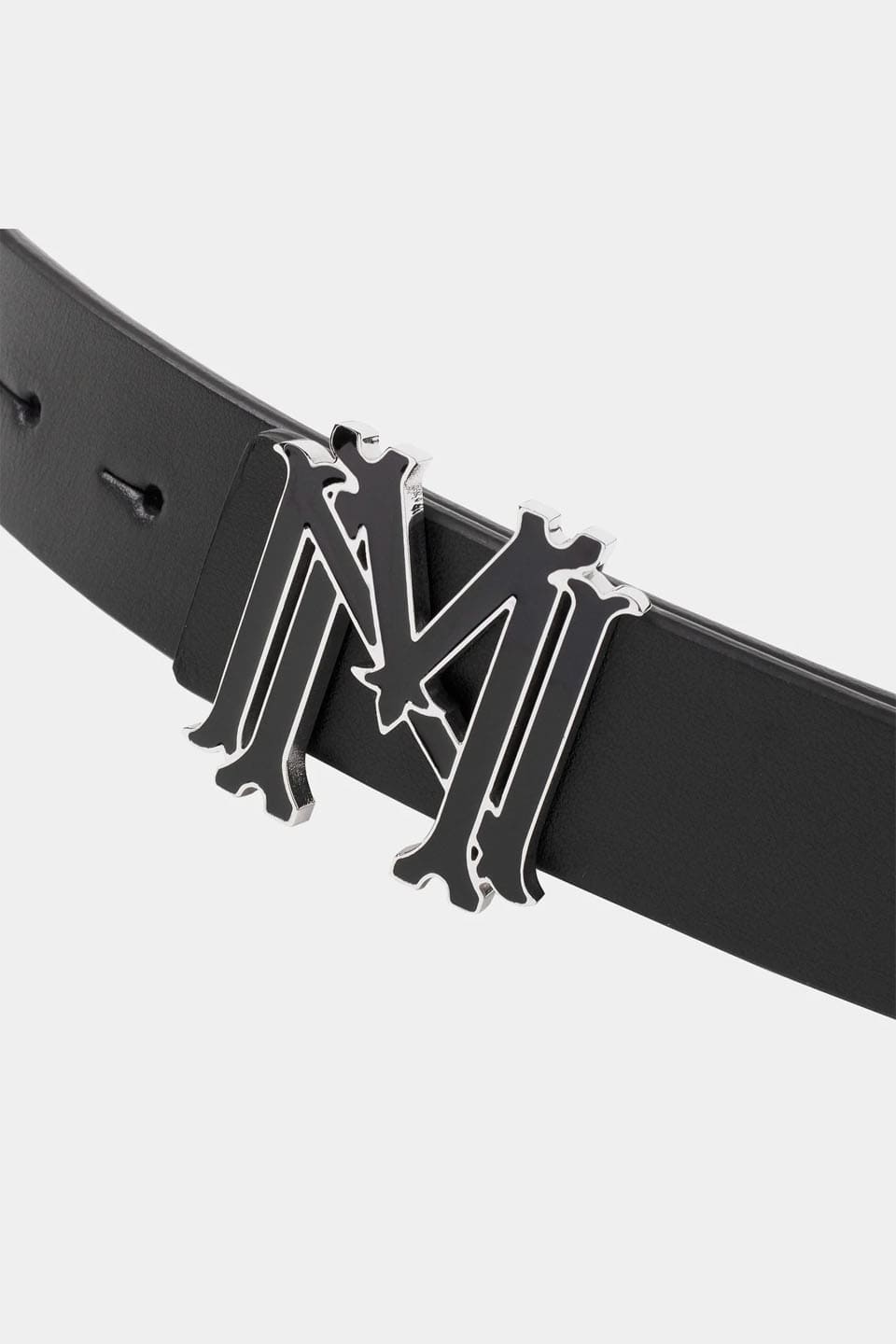 Black Enamel Blazon Belt