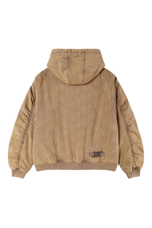 Oversized Un Monogram Cargo Jacket