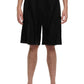 Moonstone Cobweb Embroidery Destroyed Shorts