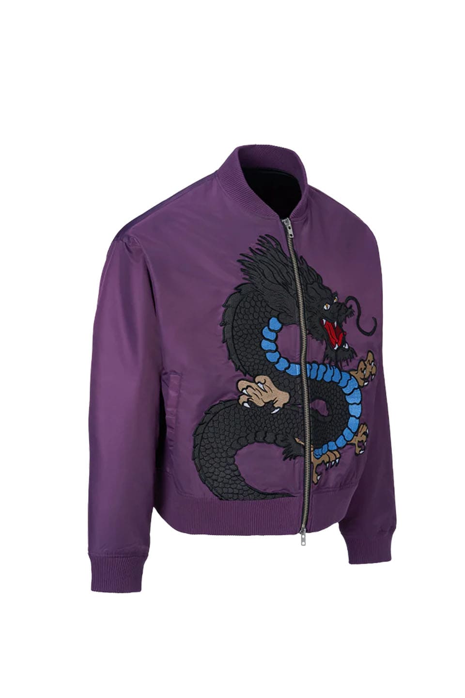 Dragon Embroidery Nylon Jacket