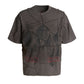 Printed Bone With Sword Wrinkled S/S Tee
