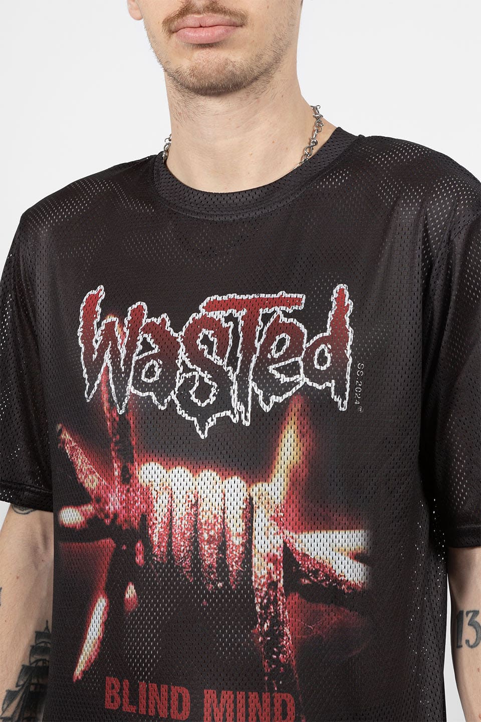 Wm T-Shirt Mesh Blind