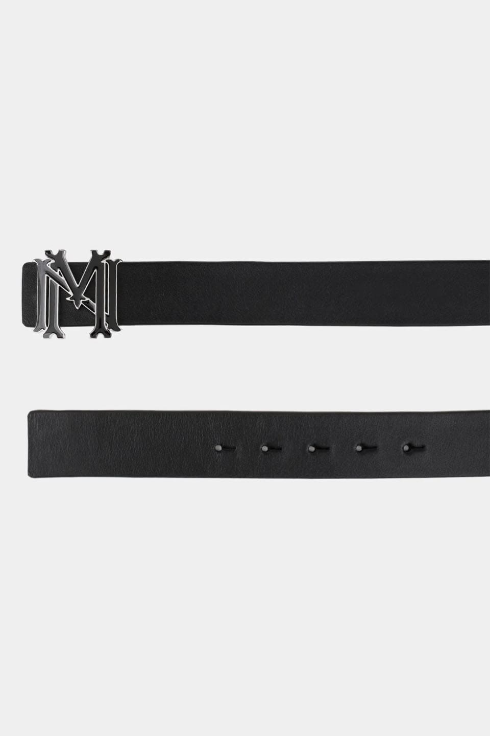 Black Enamel Blazon Belt