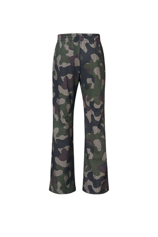 Camo Sweatpants Cotton Pattern Printed Throughout.