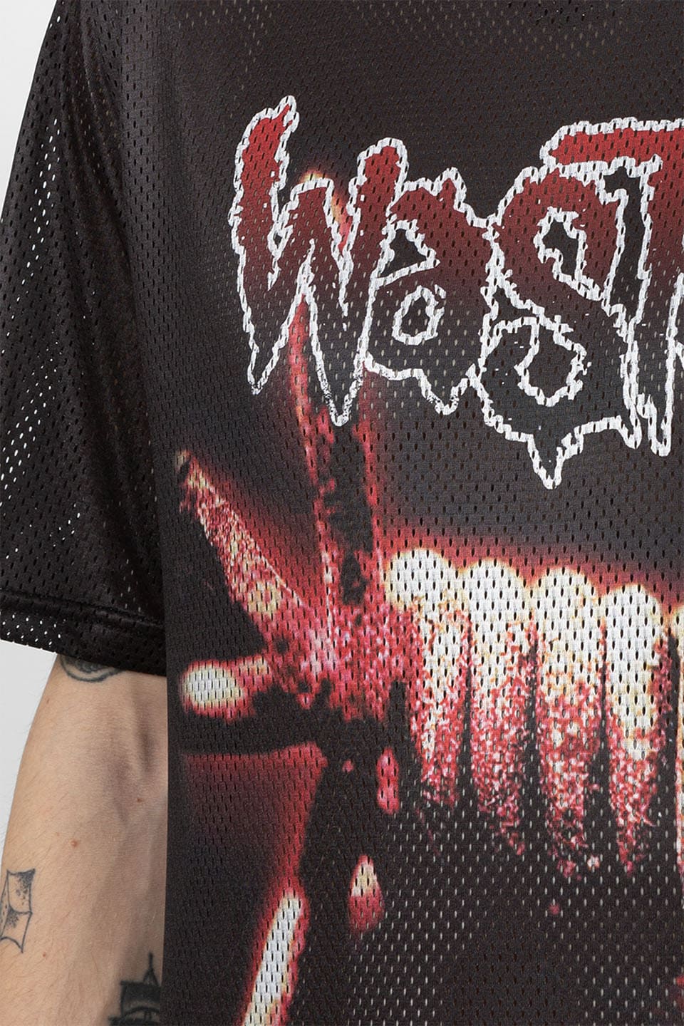 Wm T-Shirt Mesh Blind