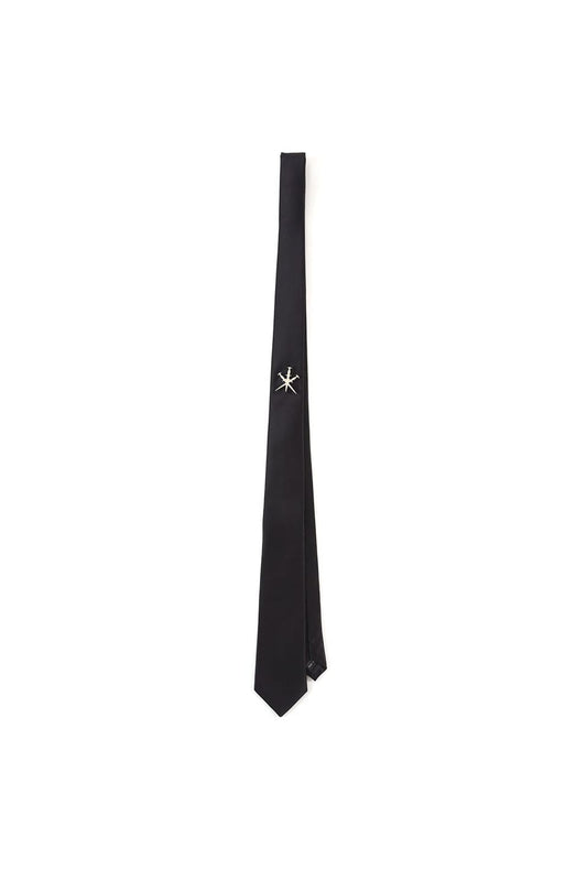 Dagger Monogram Tie