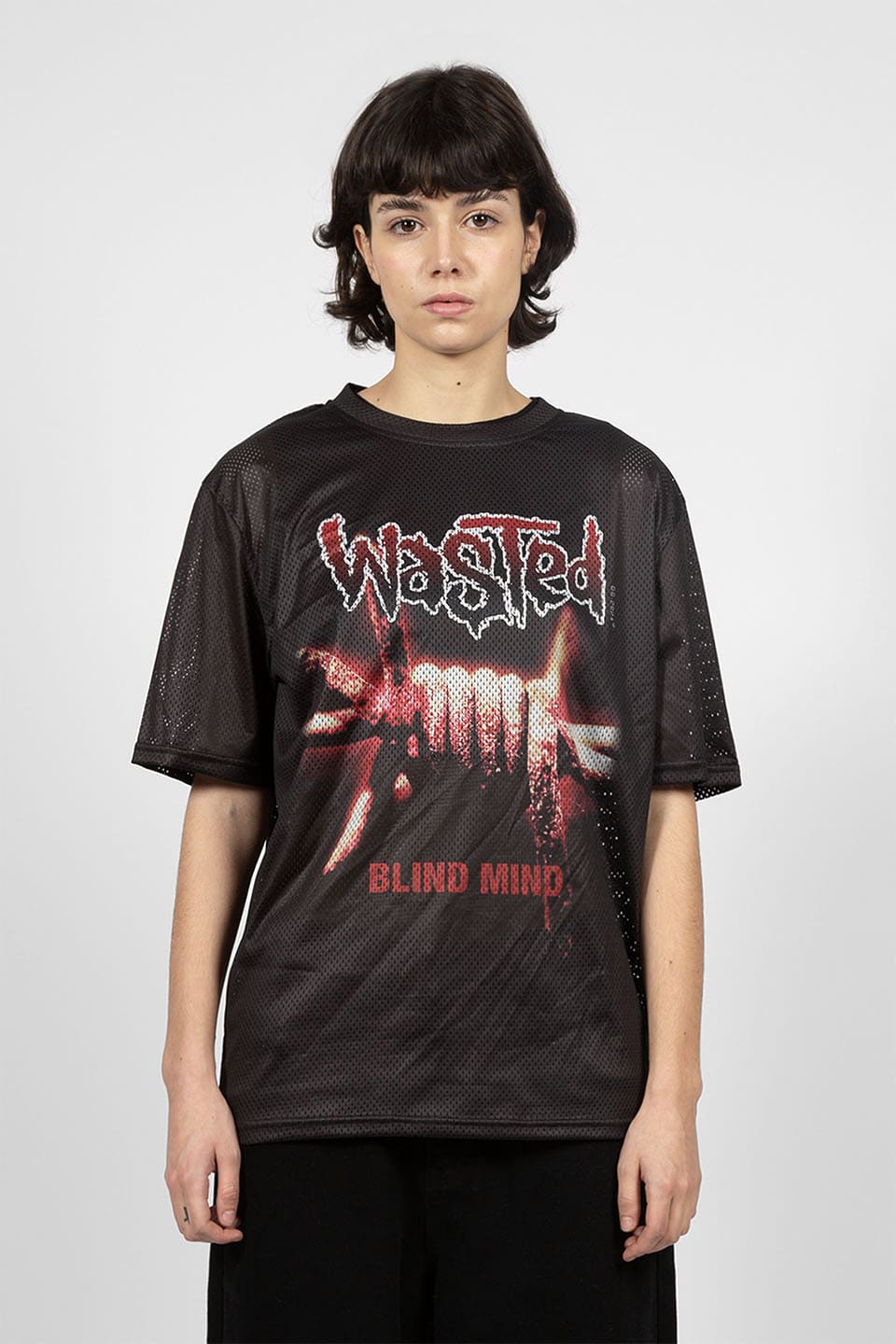 Wm T-Shirt Mesh Blind