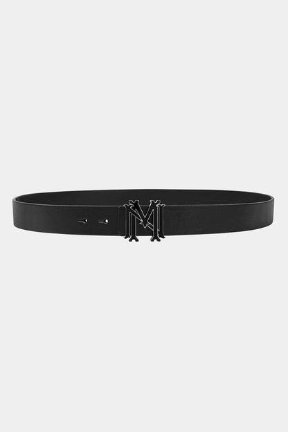 Black Enamel Blazon Belt