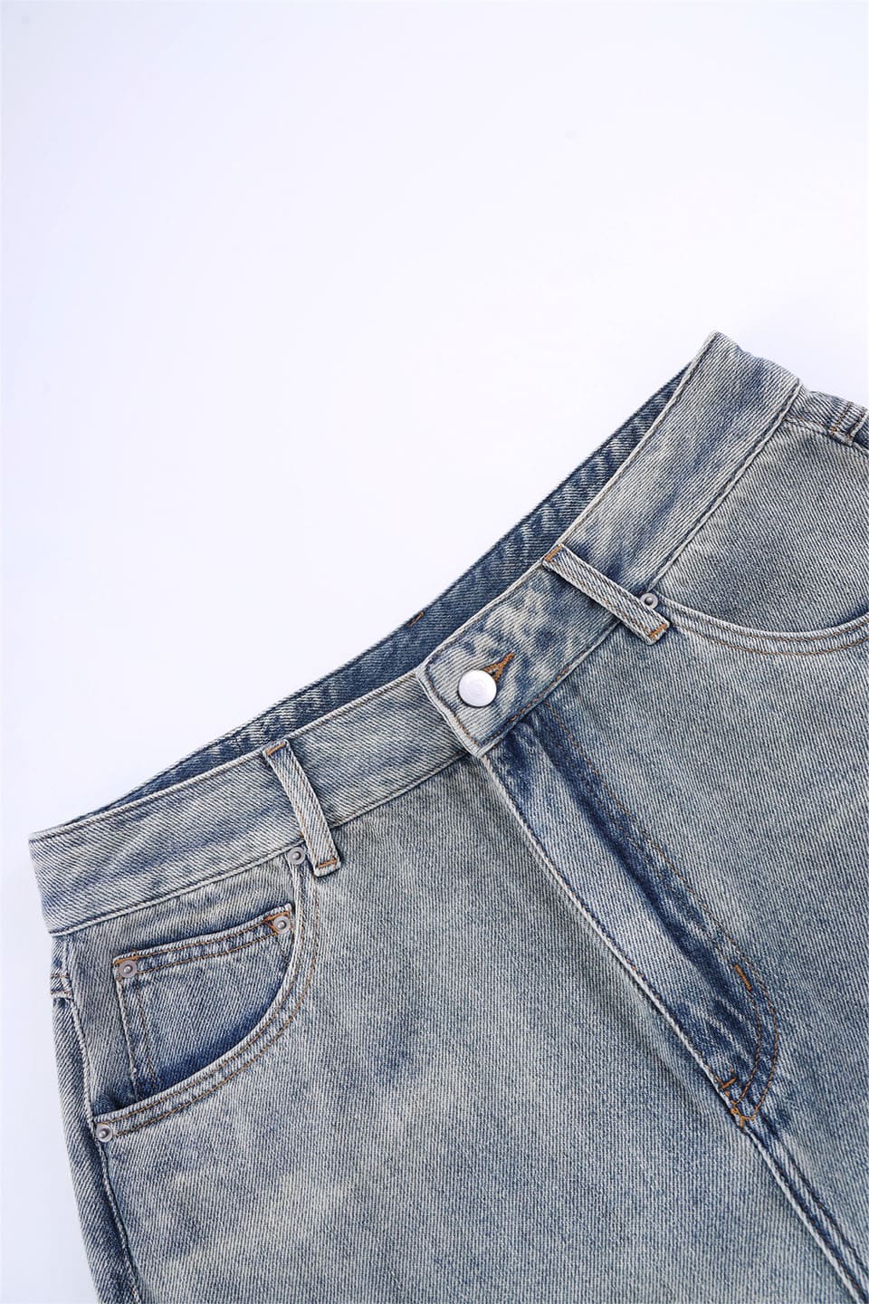 NOT NATURAL Super Baggy Fit Jeans Light Blue