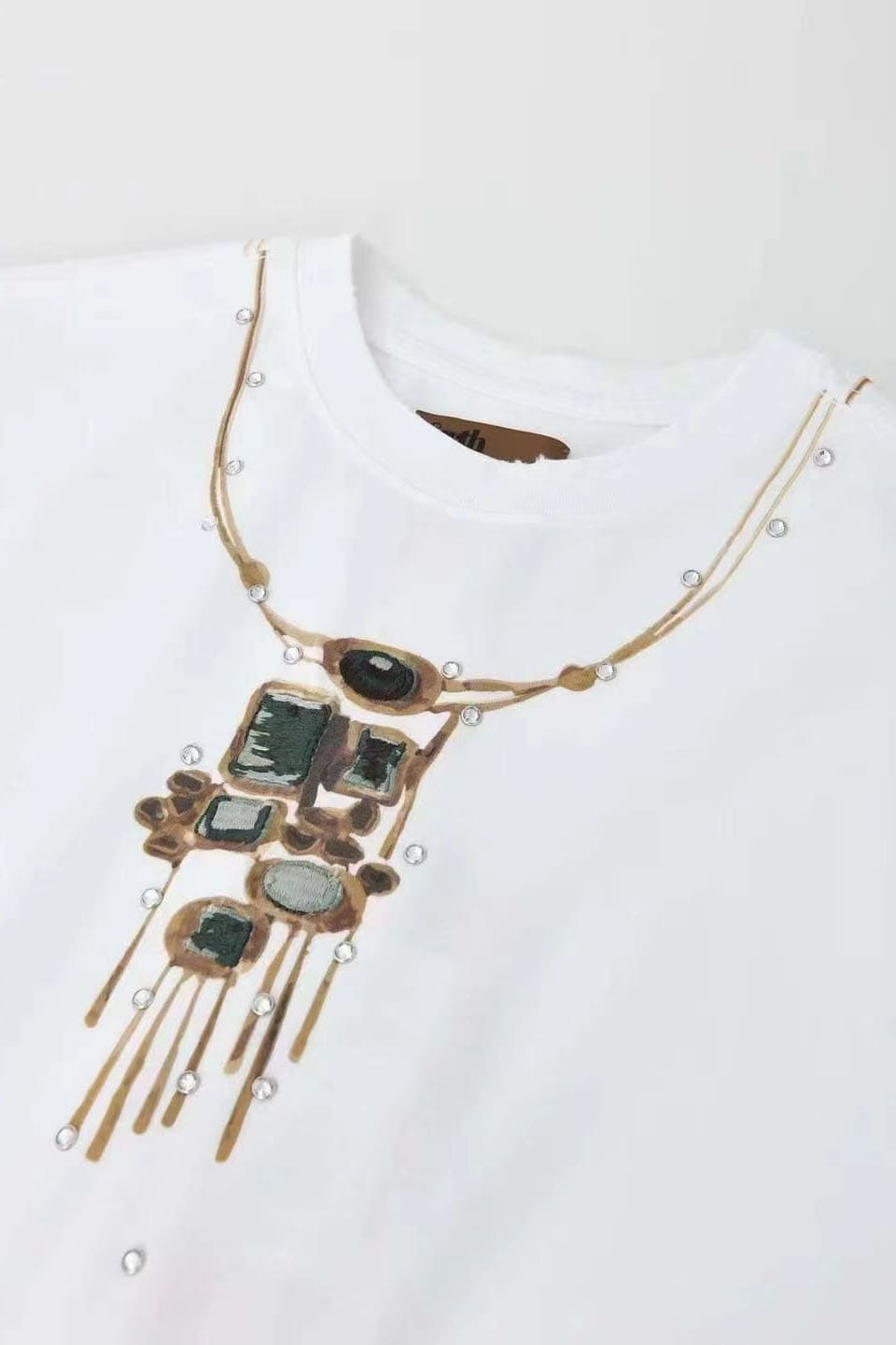 Gem Necklace Tee