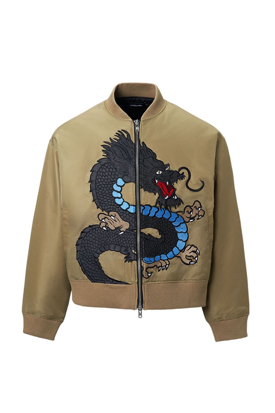 Dragon Embroidery Nylon Jacket