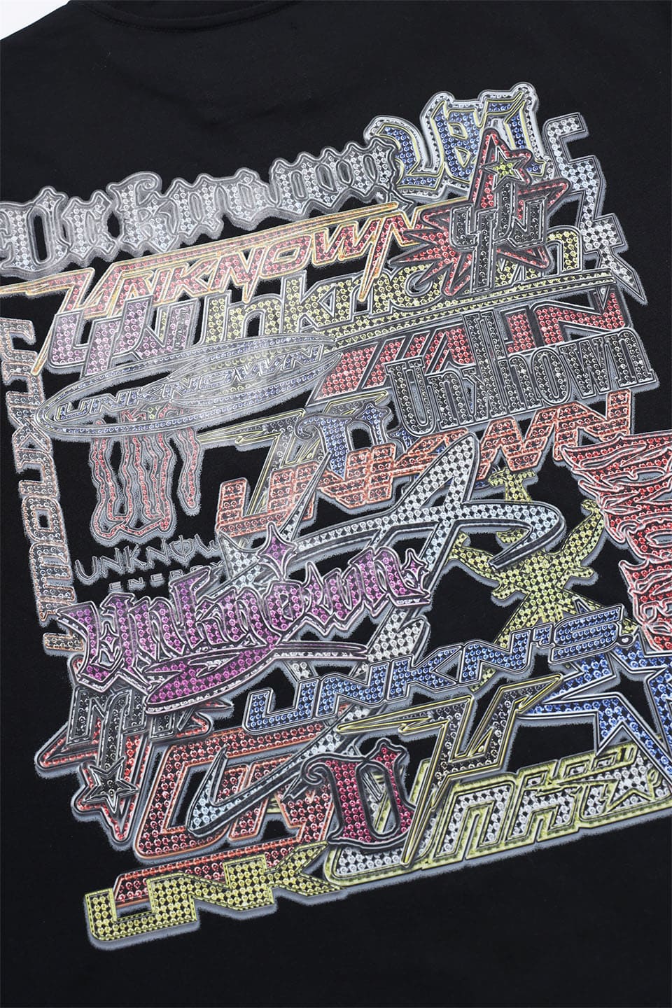 Multi Logo Iced Out Tee
