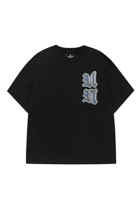 Multi Logo Iced Out Tee