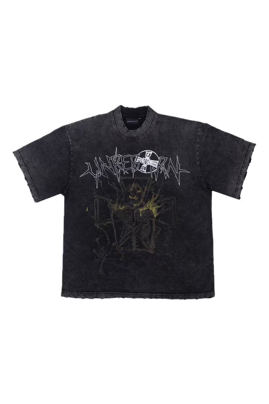 Dark Wash Metal Tee