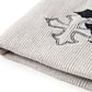 Multiple Cross Leather Patch Beanie