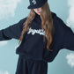 ANGEL Baggy Sweat Shorts Black