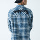 Cross Leather Patch Mesh Cap