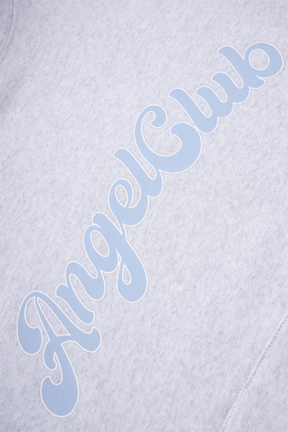 ANGEL Oversized Logo Hoodie Gray