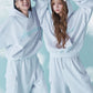 ANGEL Oversized Logo Hoodie Gray