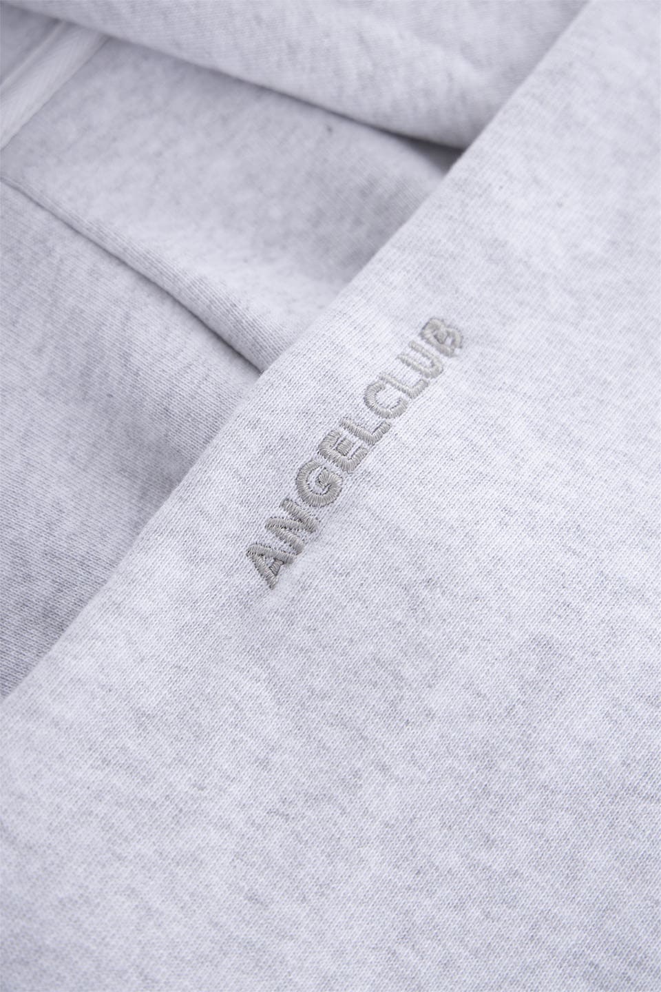 ANGEL Oversized Logo Hoodie Gray