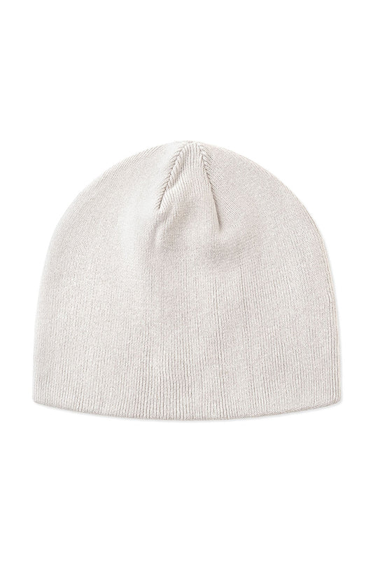 Multiple Cross Leather Patch Beanie