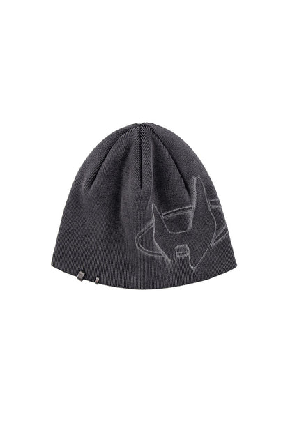 Pierced Beanie Black