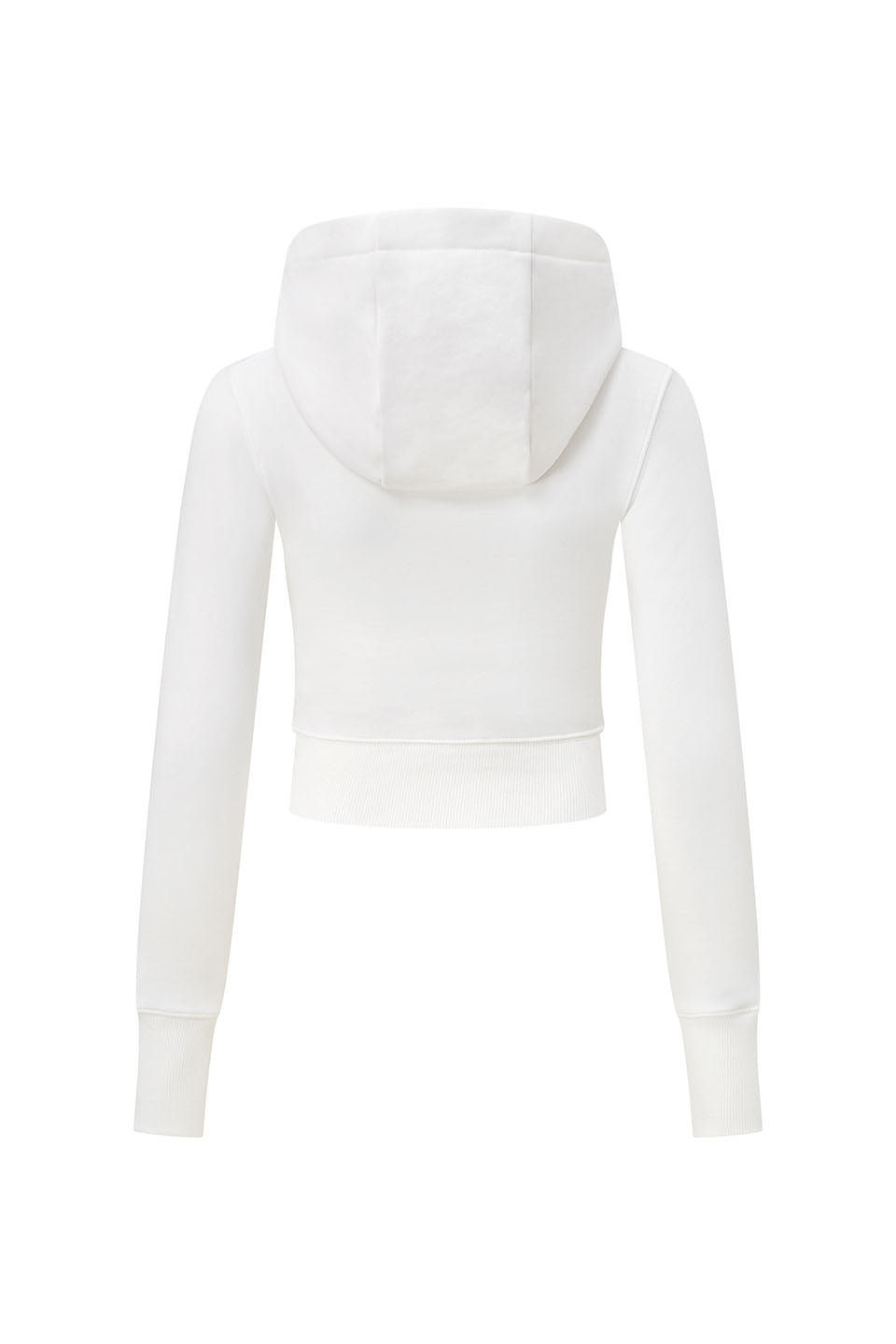 Not Your Baby Cropped Zip Hoodie