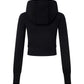 Not Your Baby Cropped Zip Hoodie