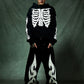 【一部予約販売】Fire Bones Leather Patch Zip Hoodie