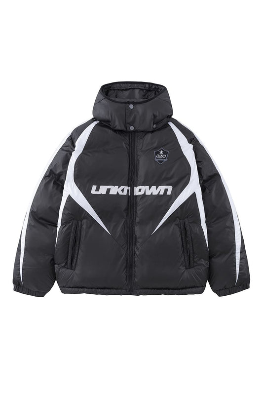 Panelled Sport Puffer