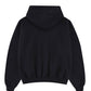 ANGEL Oversized Logo Hoodie Black